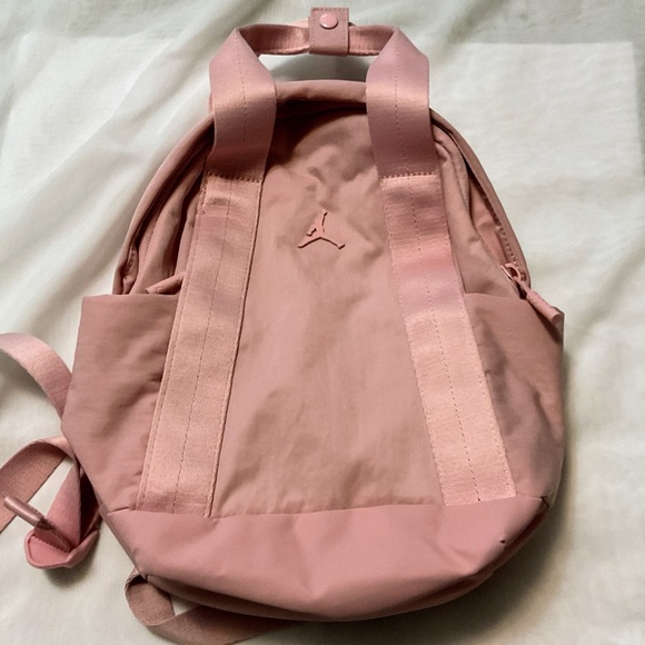 Jordan Handbags - Jordan Alpha Mini Backpack in Pink with Adjustable Straps